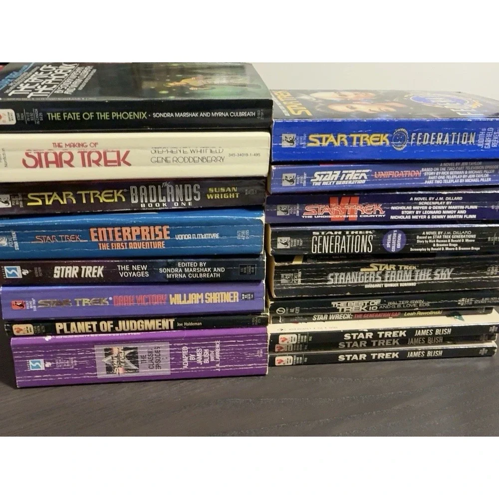 Star Trek TOS Pocket Books Lot 126 Books 88/97 Numbered + 38 Extra Novels